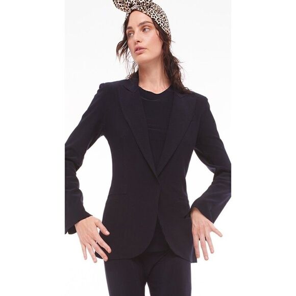 Norma Kamali Single Breasted Jacket - Picture 1 of 11